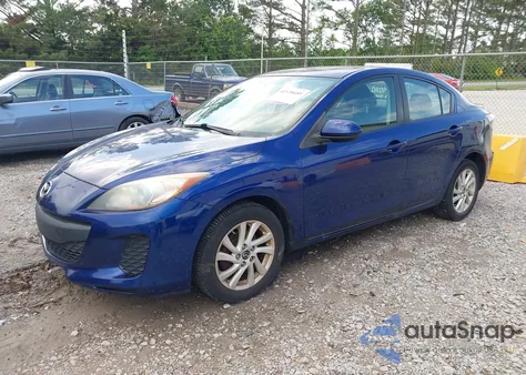 2013 Mazda Mazda3 I Touring z USA, uszkodzony, nr VIN JM1BL1V74D1767295